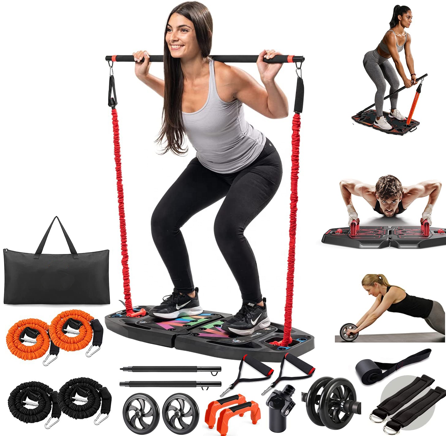 Home Gym Resistance - Home Gym Portable Strength Training Kit