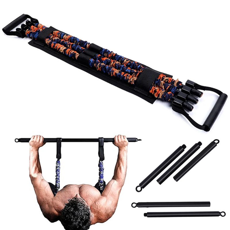 Home Gym Rig - Adjustable Bench Press Bands Set Fitness