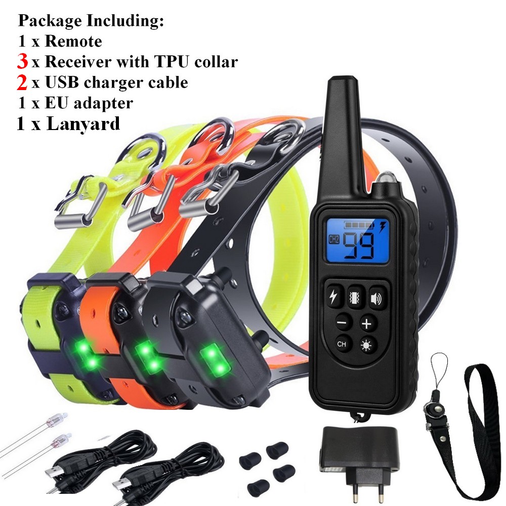 Home Gym App - 800M Pet Dog Training Collar Eectric