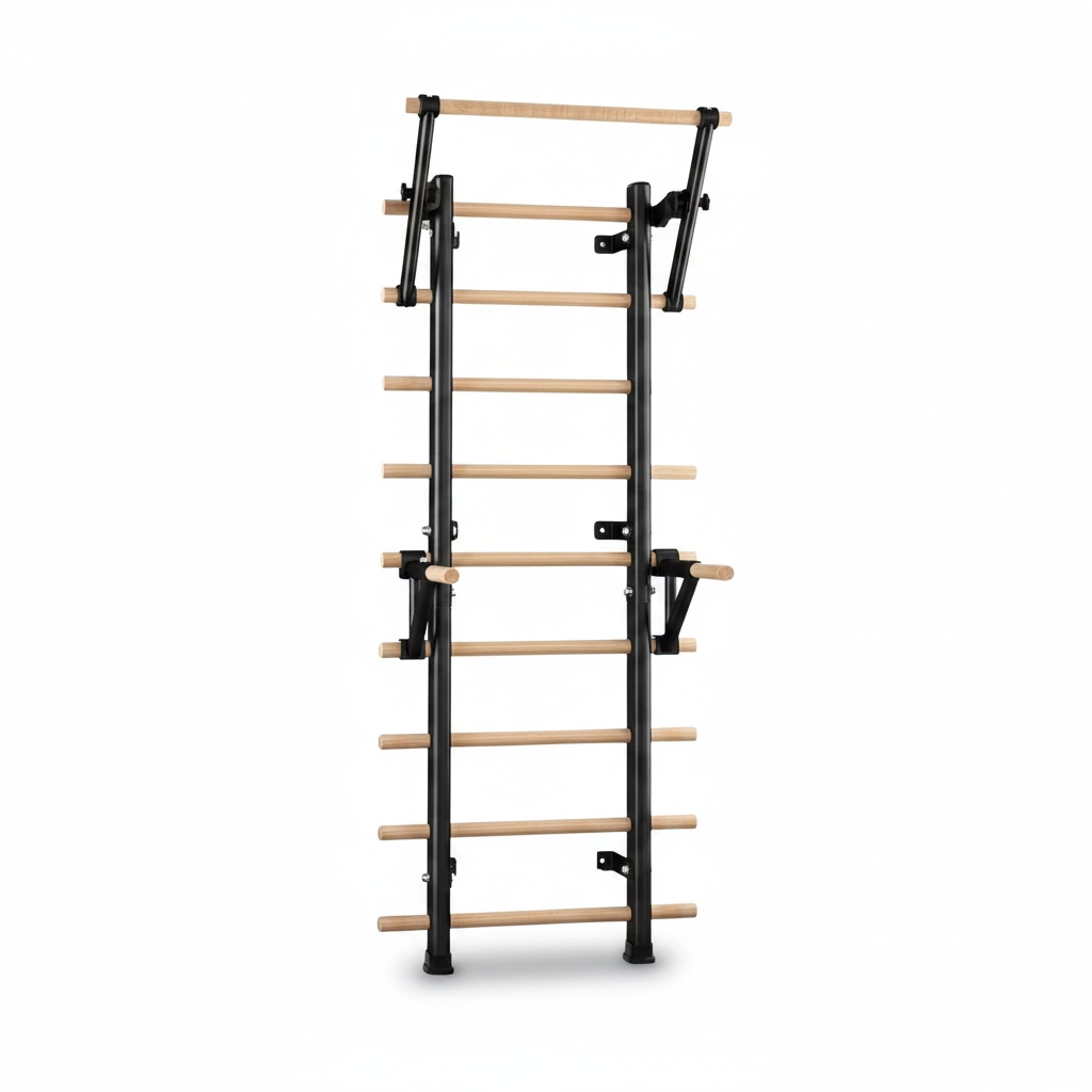Home Gym Rig - Swedish Ladder, 230cm Beech Wood Stretching