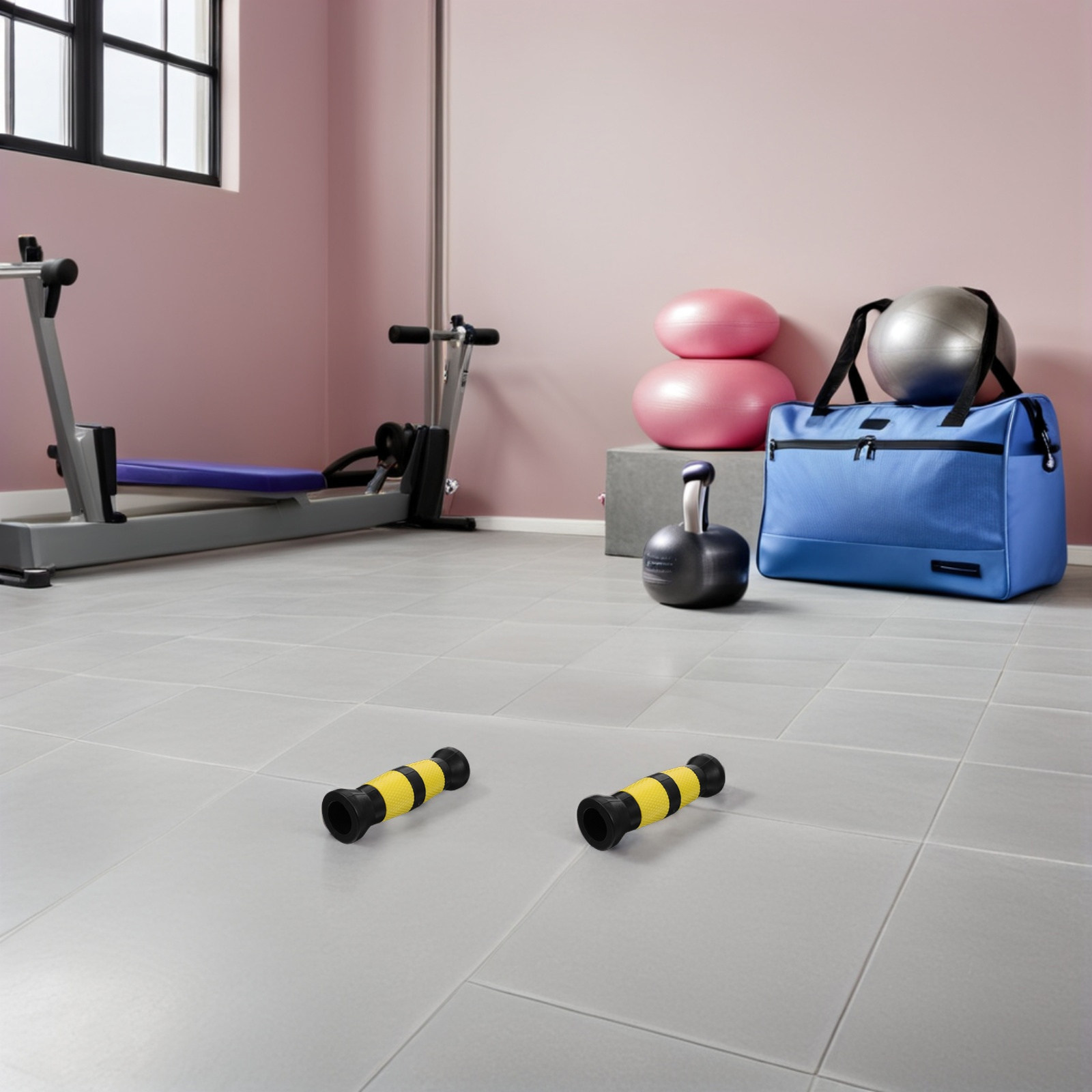 Home Gym Resistance - 2Pcs Thick Dumbbell Handle Sleeves Wear-Resistant