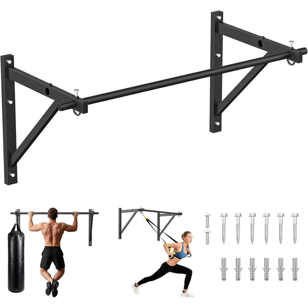 Home Gym Equipments - Home Gym Pull-Up Bar - Wall-Mounted