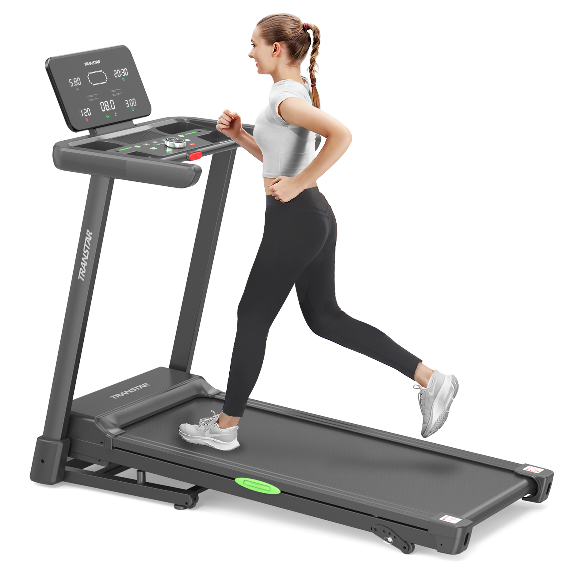 Treadmill Home Gym - Portable Indoor Cardio Training Equipment Foldable