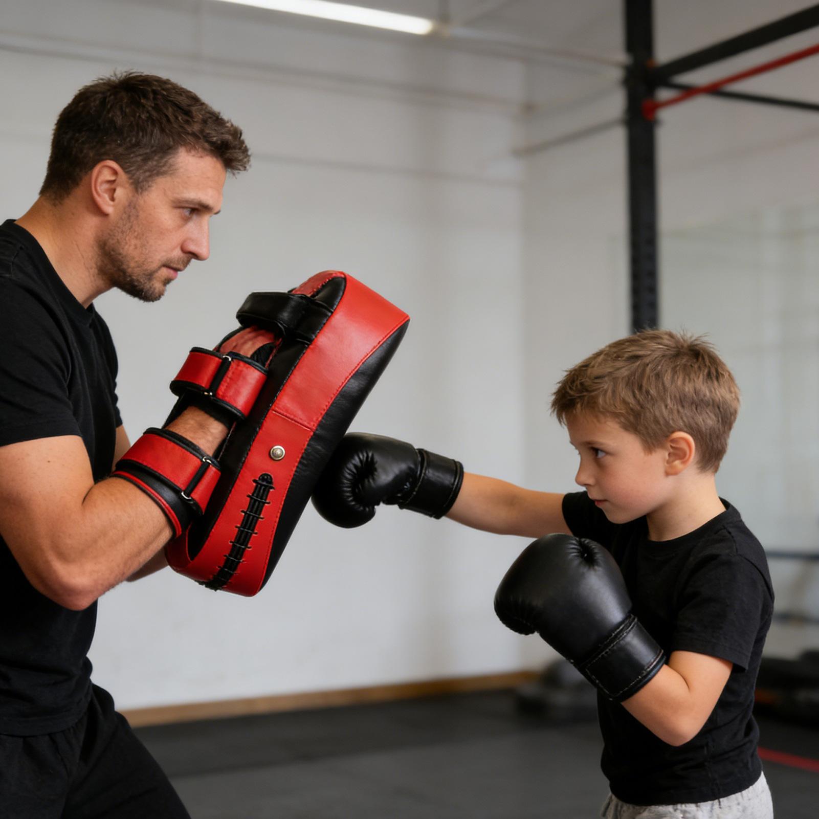 PU Leather Boxing Pads Curved  – обзор и цена Home Gym Equipments