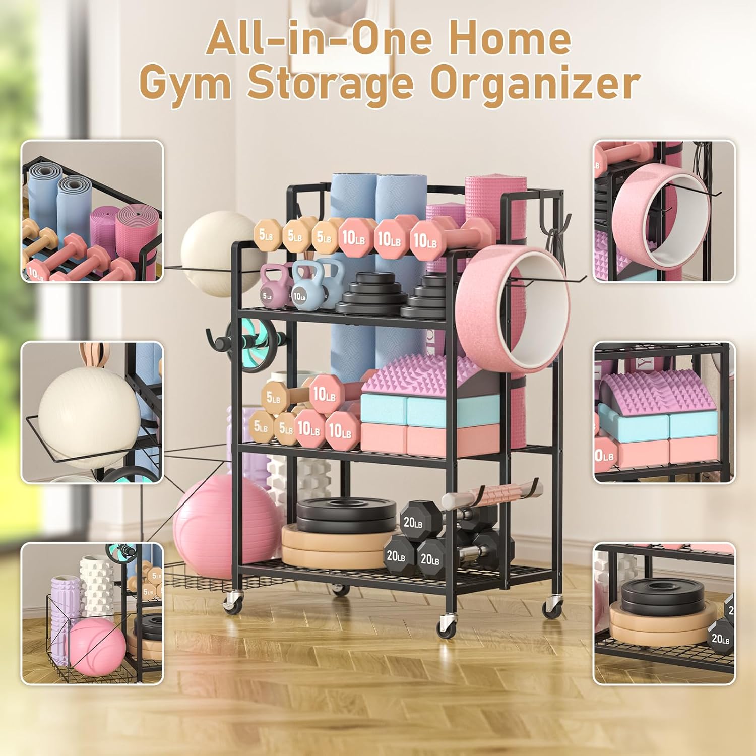 Home Gym Storage, No Material  – обзор и цена Home Gym Equipments