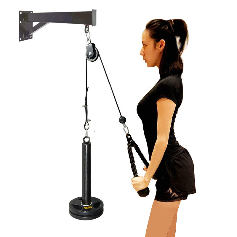 Gym Wall Mounted Fitness DIY P – обзор и цена Cable Pulley System