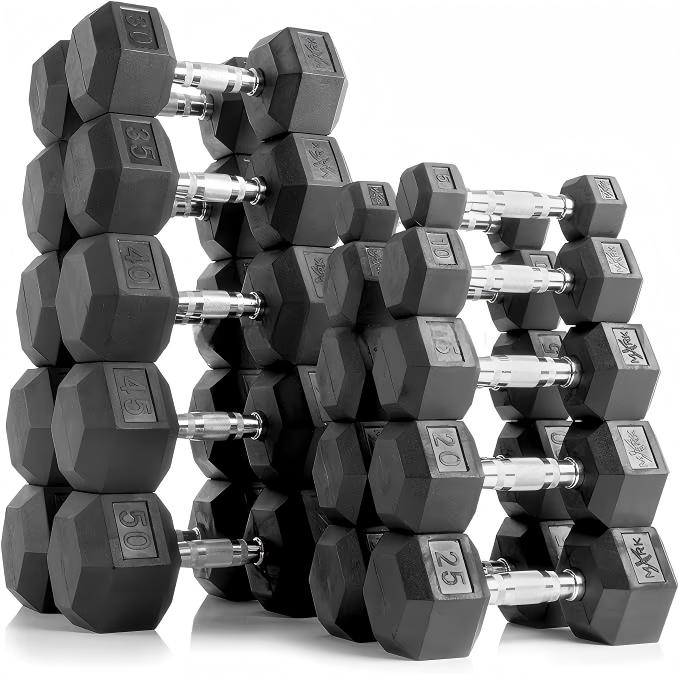 Premium Rubber Coated Hex Dumb – обзор и цена Home Gym Build