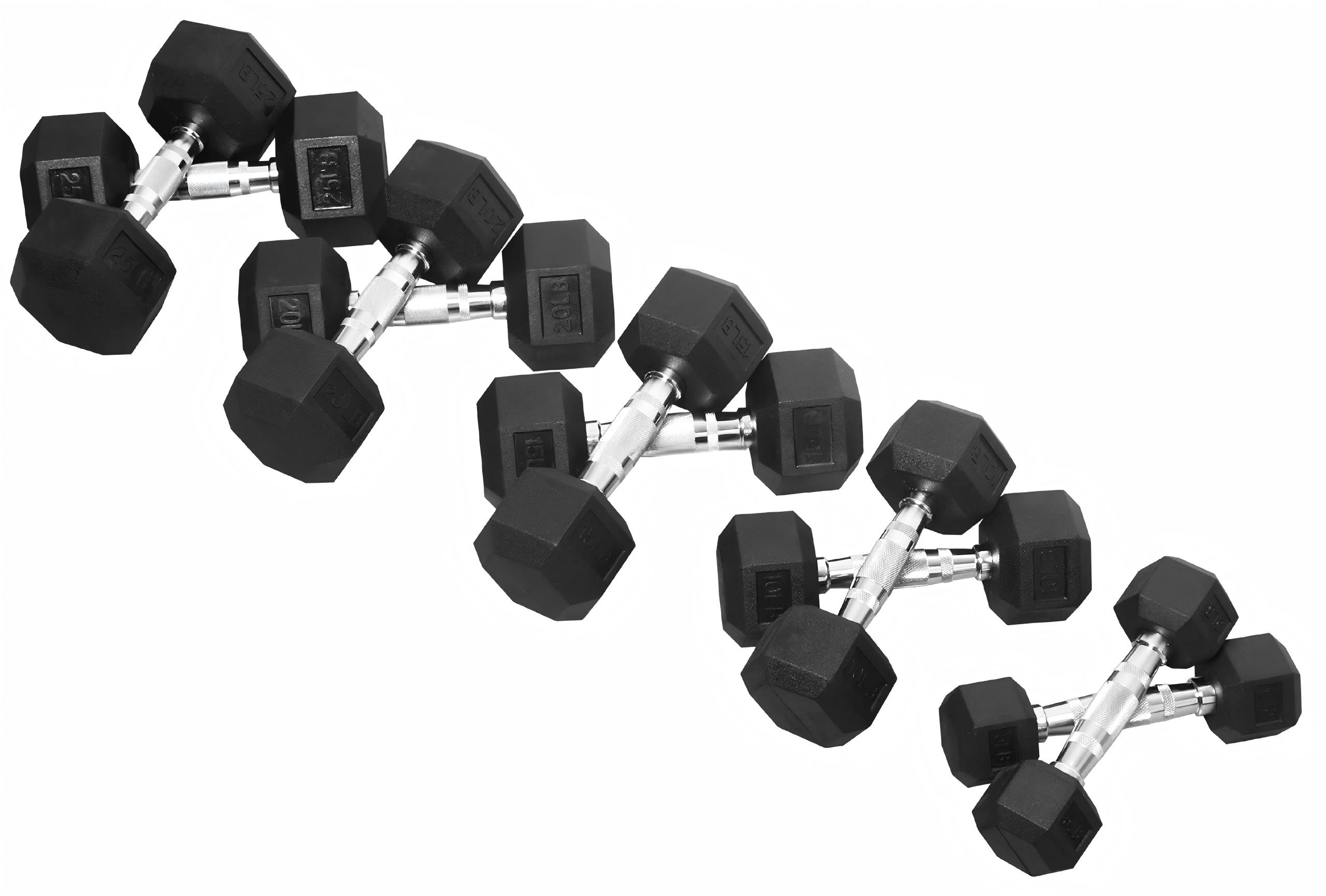 Premium Rubber Coated Hex Dumb – обзор и цена Home Gym Build