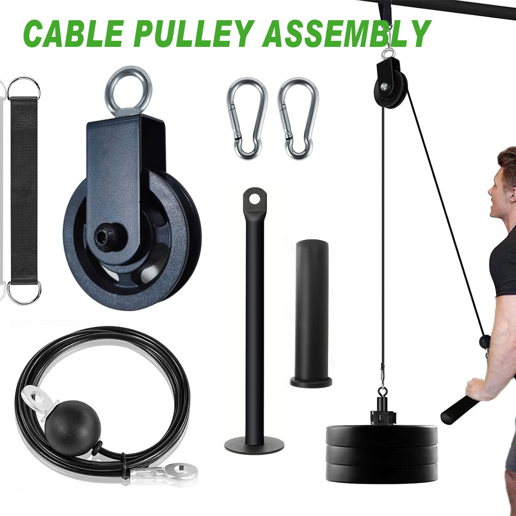 360° Silent Pulley Wheel with  – обзор и цена Cable Pulley System