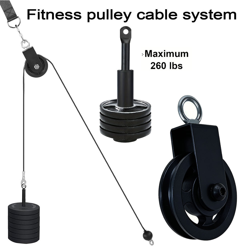 360° Silent Pulley Wheel with  – обзор и цена Cable Pulley System