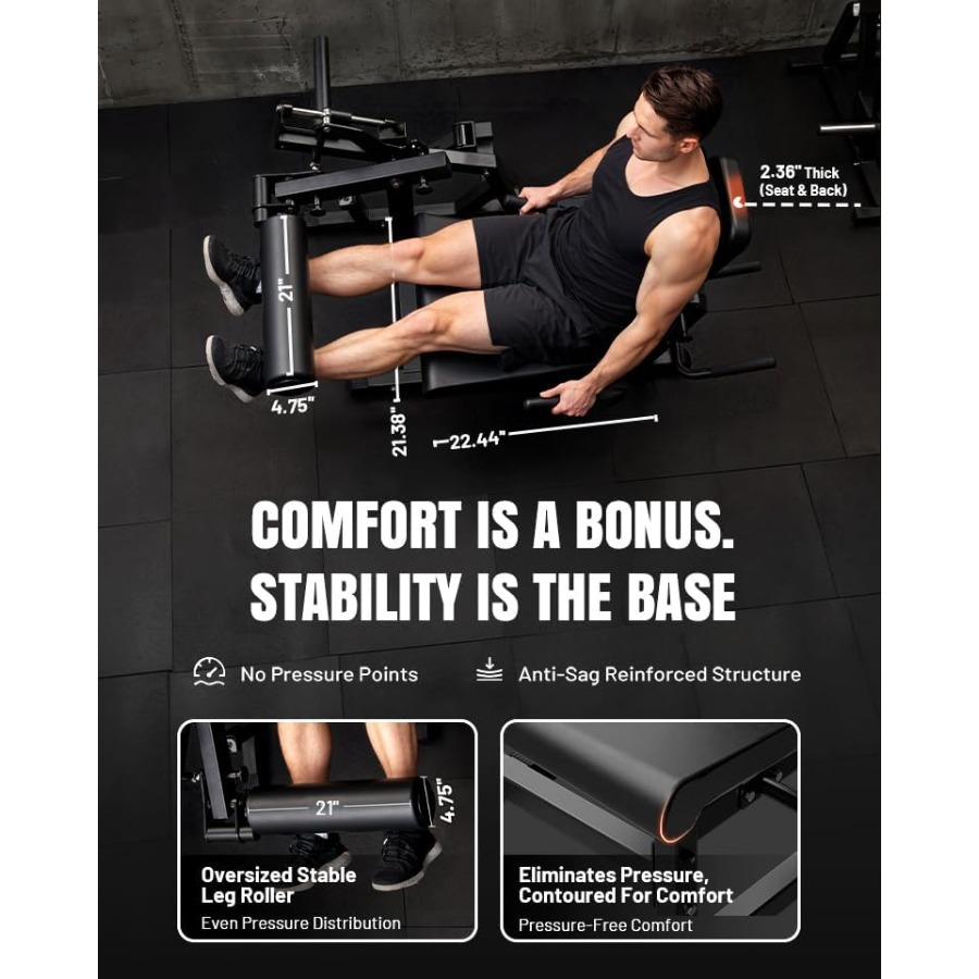 Leg Extension and Curl Machine – обзор и цена Home Gym Resistance