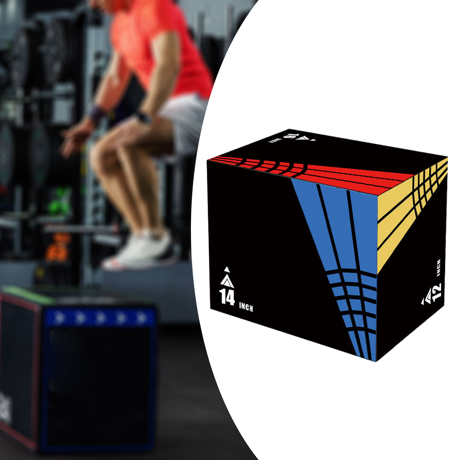 3-in-1Jump Box Plyometric Box  – обзор и цена Home Gym Garden