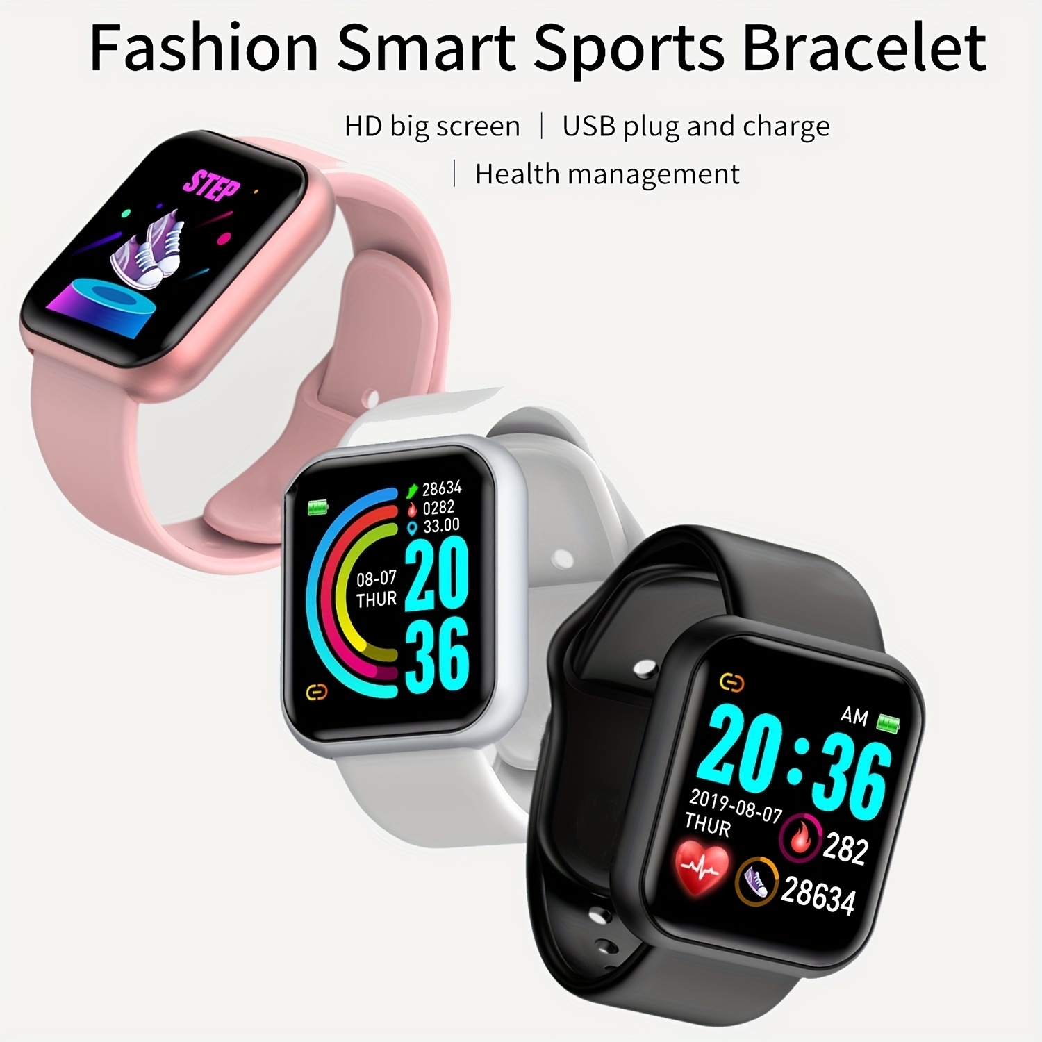 Smart Watch For Men Women Spor – обзор и цена Home Gym App