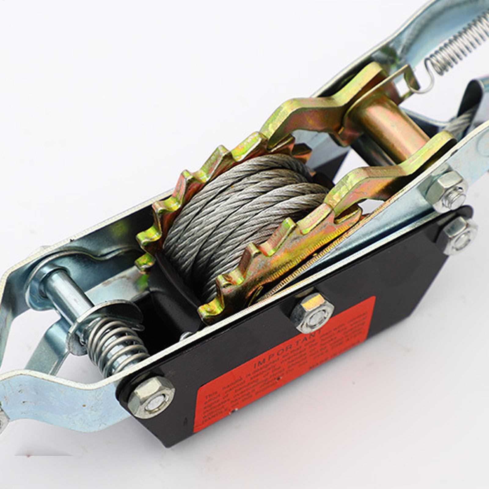 1/2/4T Wire Rope Hand Power Pu – обзор и цена Cable Pulley System