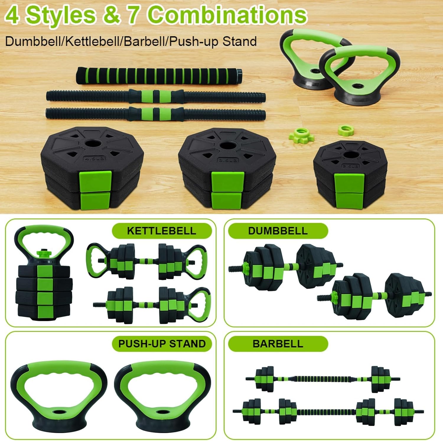 66lbs/88lbs Weight 4 in 1 Adju – обзор и цена Home Gym Used