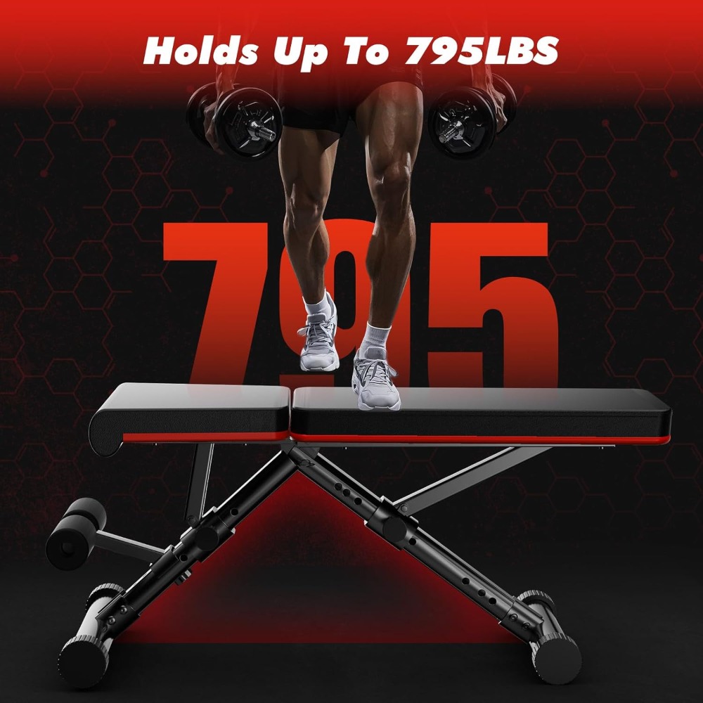 Adjustable Weight Bench for Ho – обзор и цена Home Gym Equipments