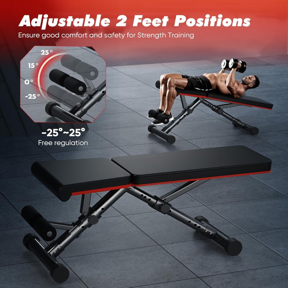 Adjustable Weight Bench for Ho – обзор и цена Home Gym Equipments