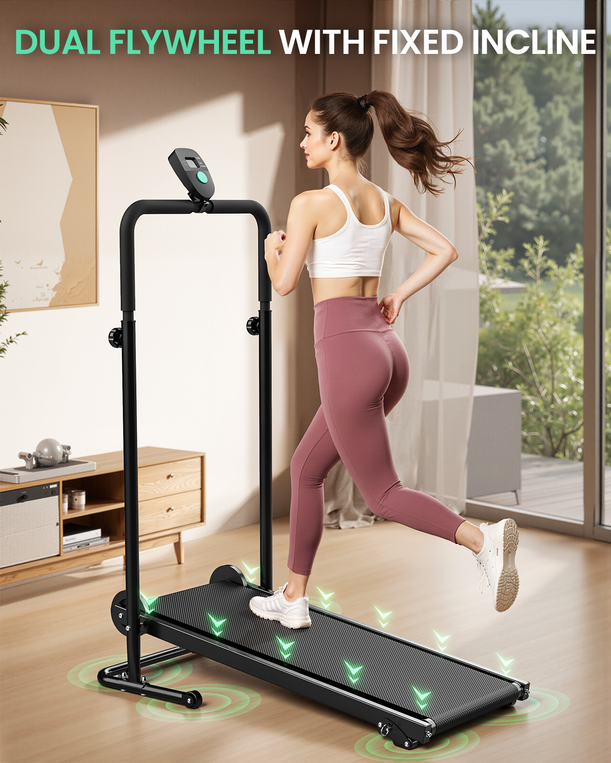Non-Electric Treadmill with Du – обзор и цена Treadmill Home Gym