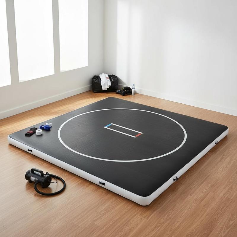 Inflatable Grappling Pad 13x13 – обзор и цена Home Gym Practice