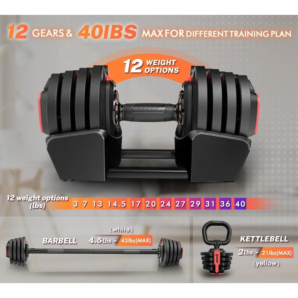 ad Adjustable Dumbbell Set 40l – обзор и цена Home Gym Used