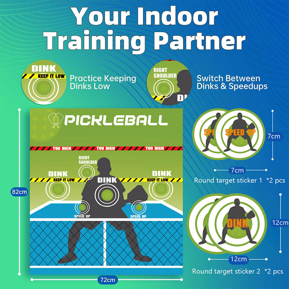 Pickleball Rebounder Training  – обзор и цена Home Gym Practice
