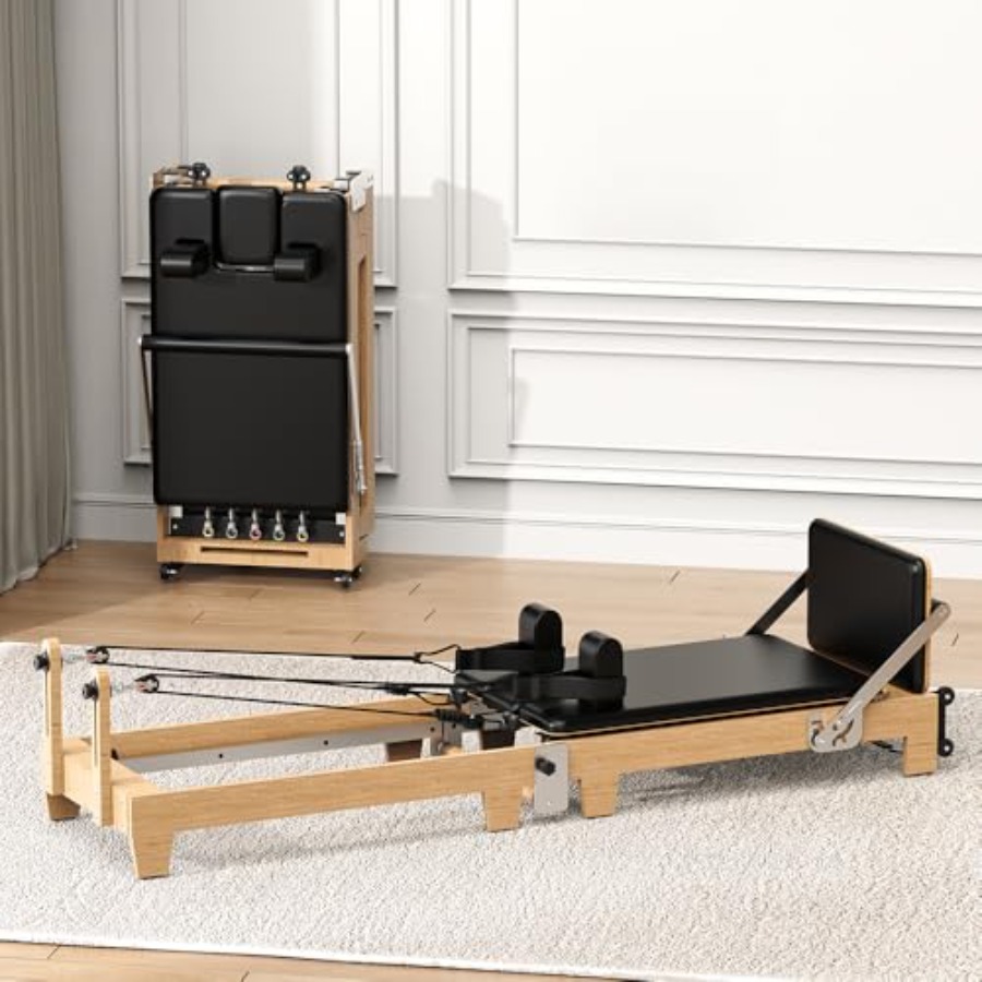 Foldable Pilates Reformer Mach – обзор и цена Home Gym Resistance