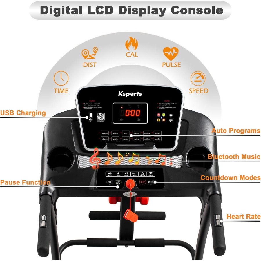 Foldable 16.5 Inch Cardio Fitn – обзор и цена Treadmill Home Gym