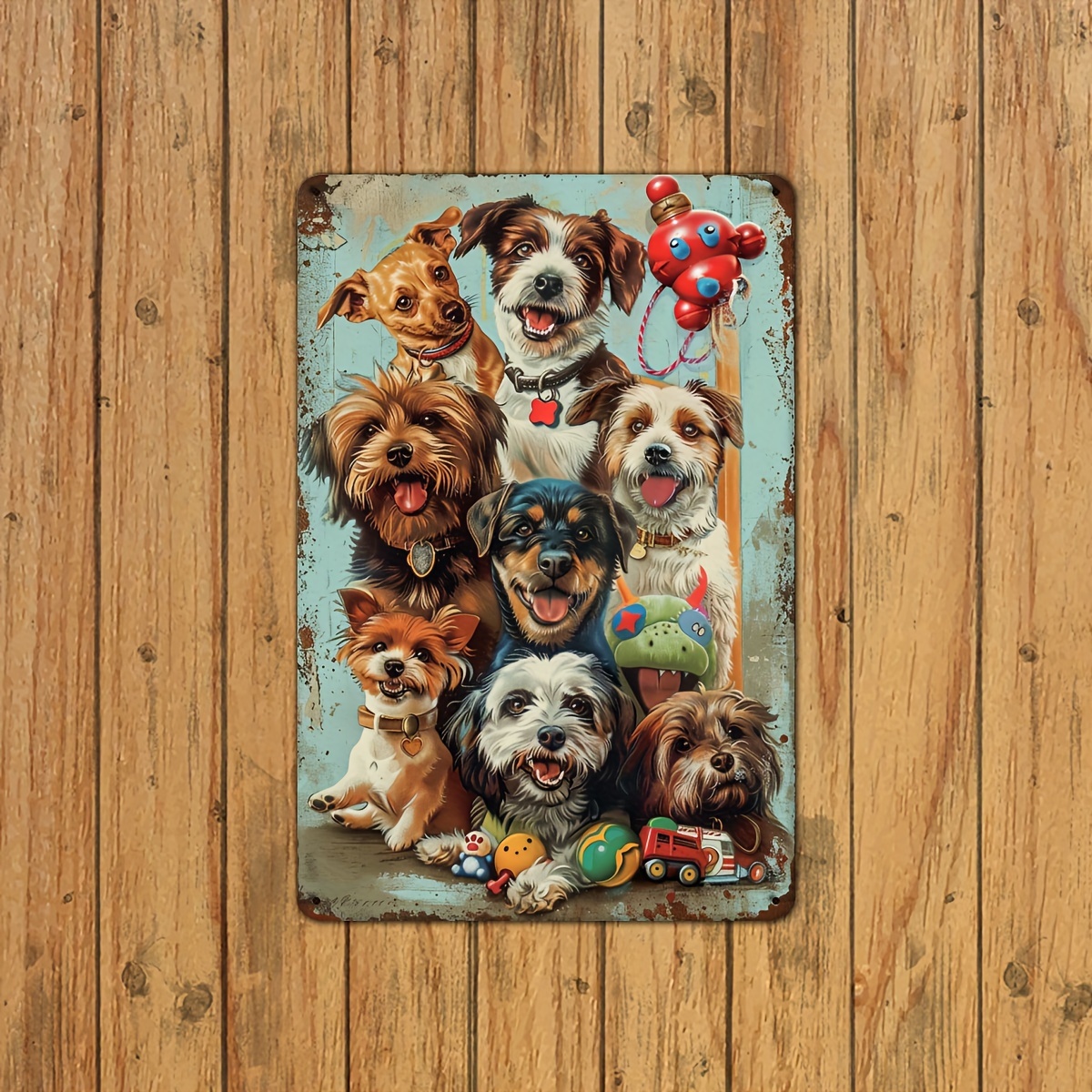 Creative Dogs Vintage Metal Si – обзор и цена Home Gym Garden