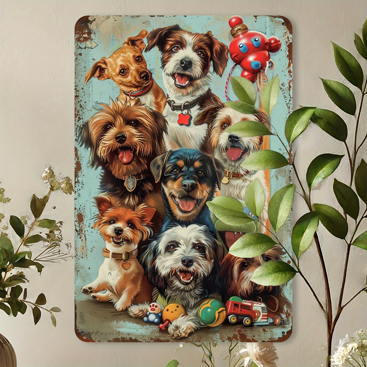 Creative Dogs Vintage Metal Si – обзор и цена Home Gym Garden